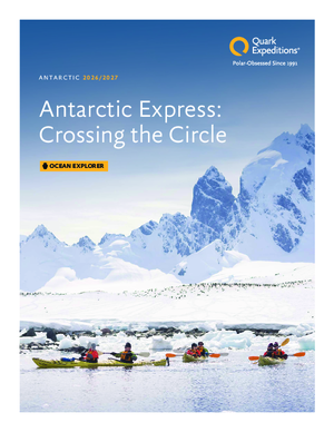 Quark Expeditions Ocean Explorer Antarctic Express Crossing The Circle 2026 2027